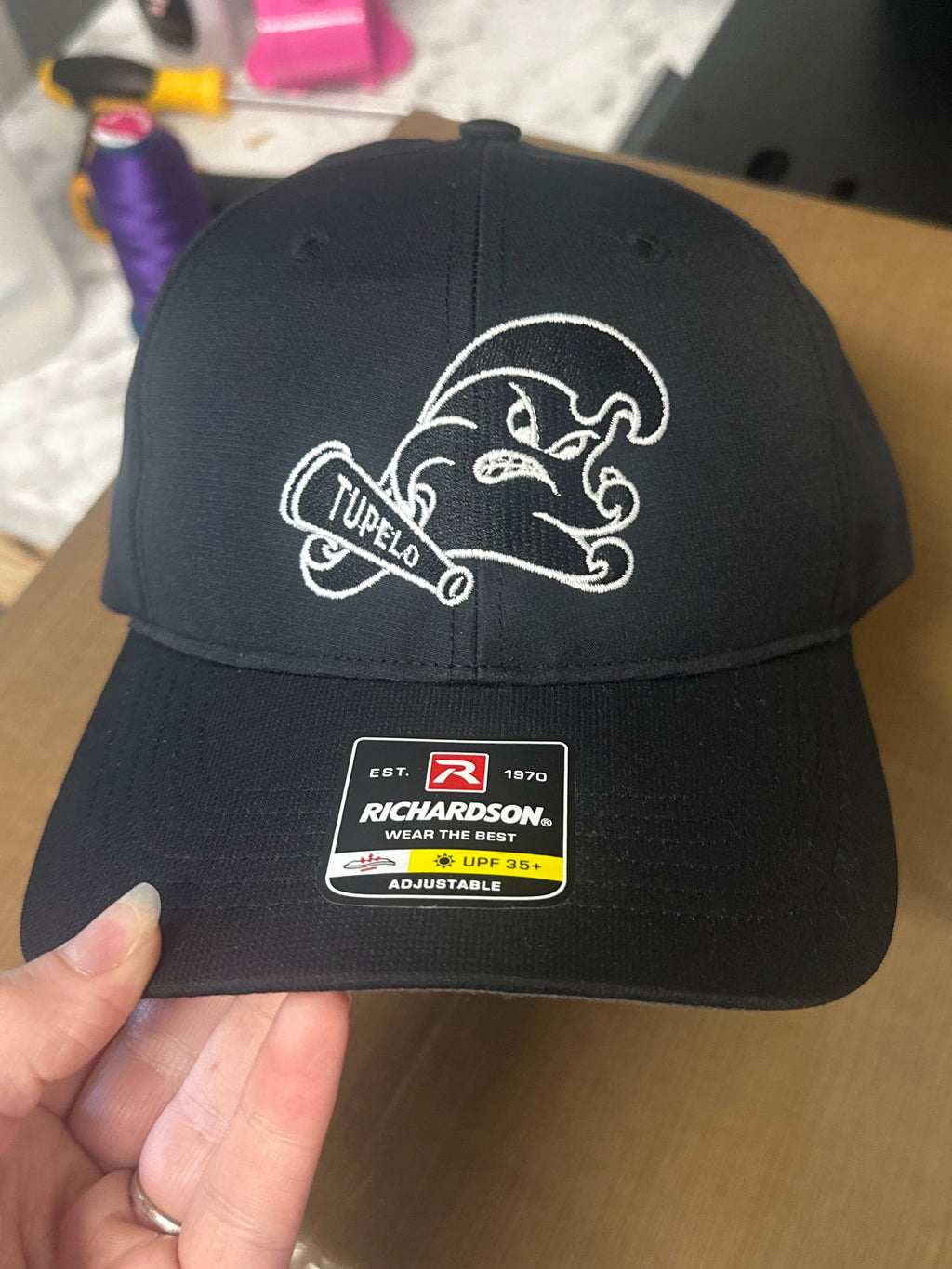 Embroidered Waveman Hat