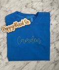 Simple Embroidered Name Tee
